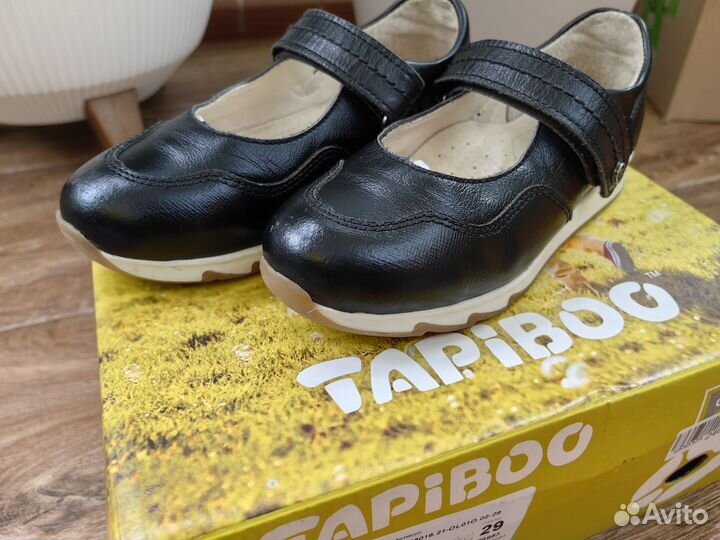 Туфли для девочки Tapiboo натуральная кожа 29 р