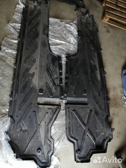 Защита днища левая Mercedes-Benz GLC-Класс X253/C