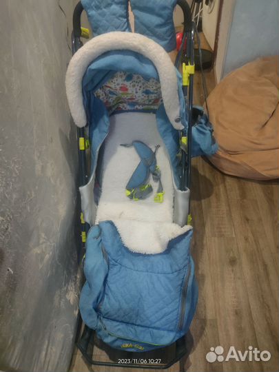 Санки коляска ника 7 3