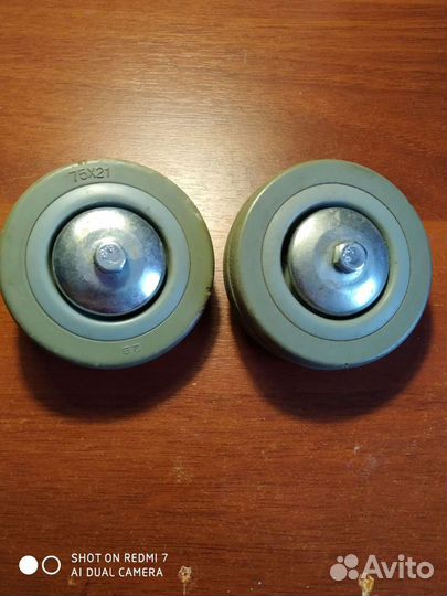 Колесики маленькие. 2 вида