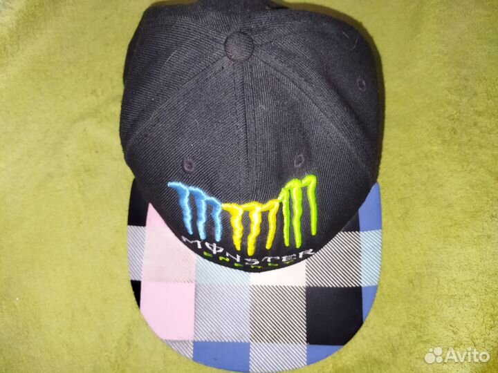 Бейсболка monster energy vintage