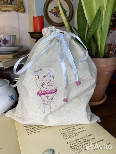 Льняные мешочки