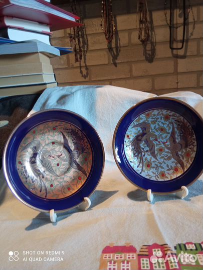 Блюдца декоративные, винтаж
