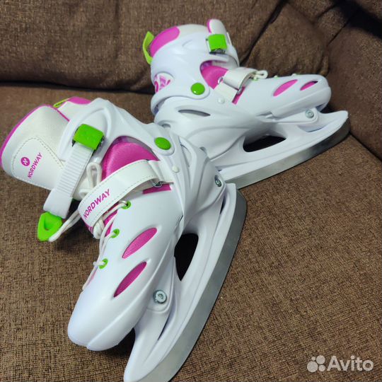 Коньки детские раздвижные 34 37