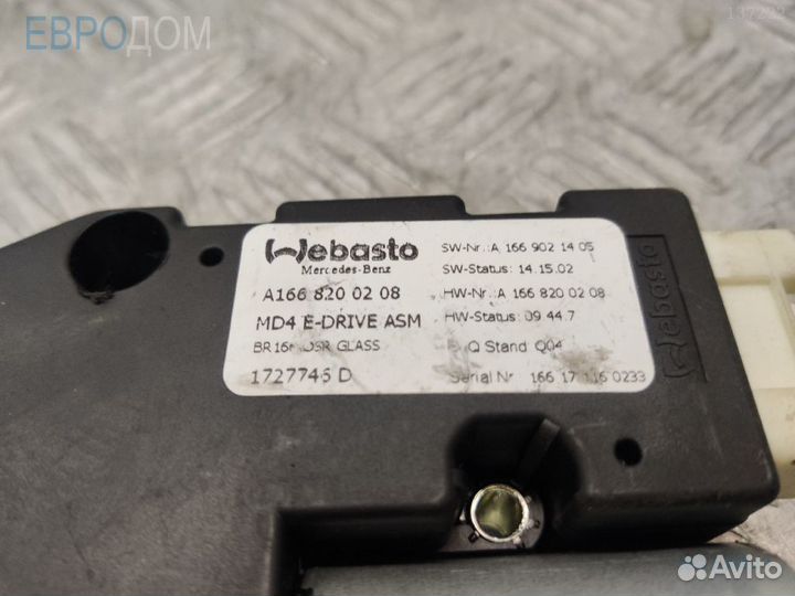 Моторчик люка на mercedes W166 s1134629