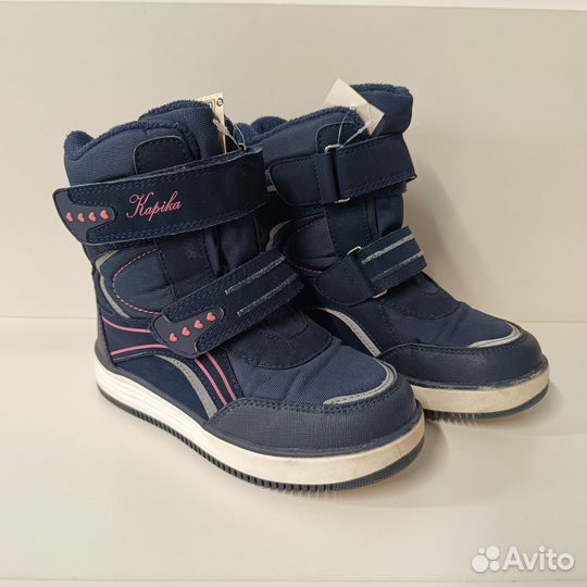 Зимние ботинки для девочки Kapika, р. 31