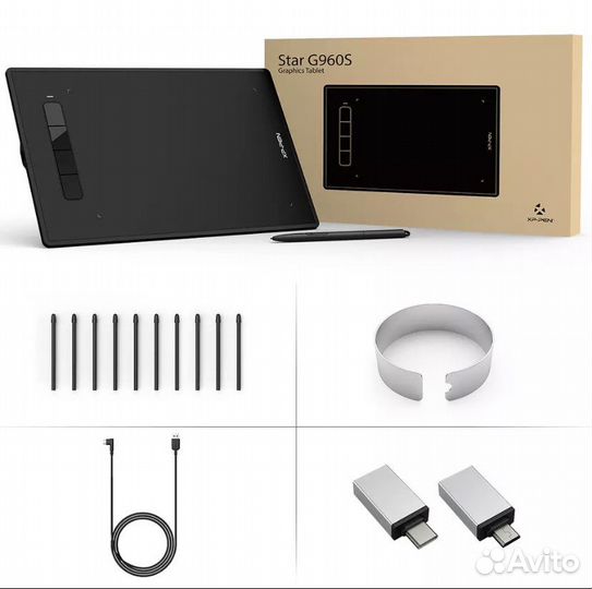 Графический планшет XP-Pen Star G960S