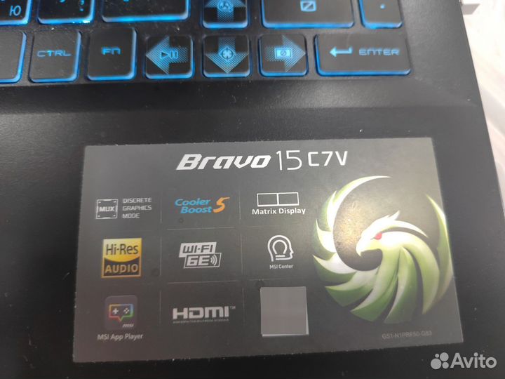 Игровой ноутбук MSI