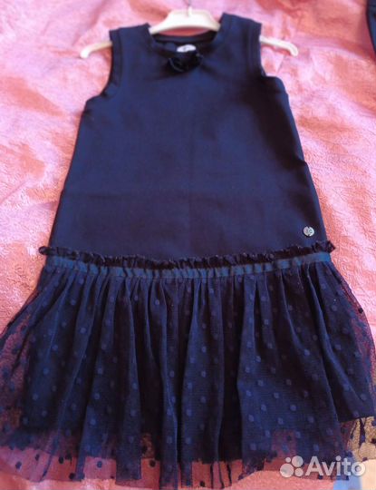 Сарафан для девочки 7лет рост122 и платье школьное
