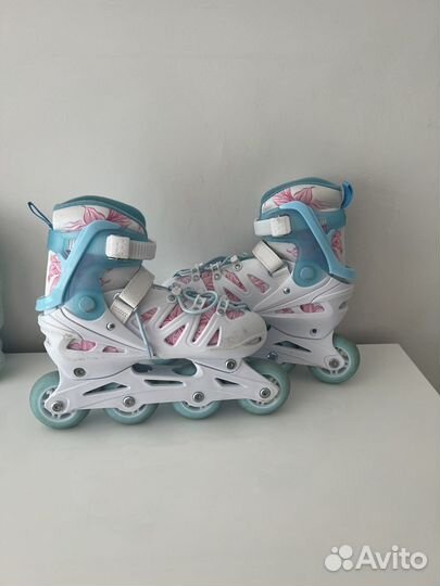 Роликовые коньки детские раздвижные