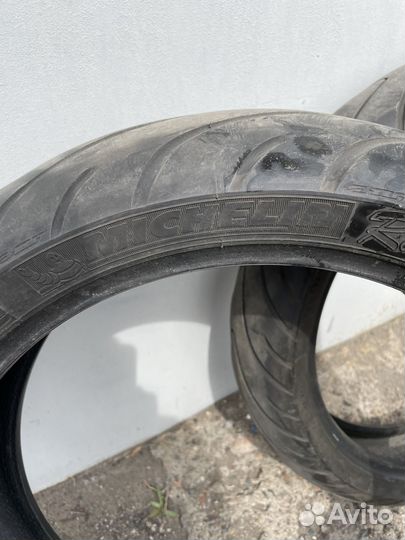 Резина на мотоцикл б/у