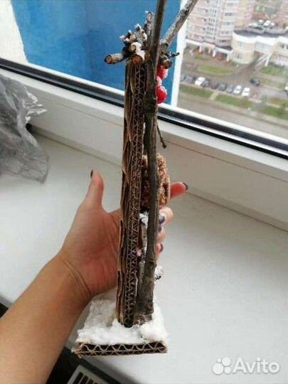 Поделка в садик школу скворечник