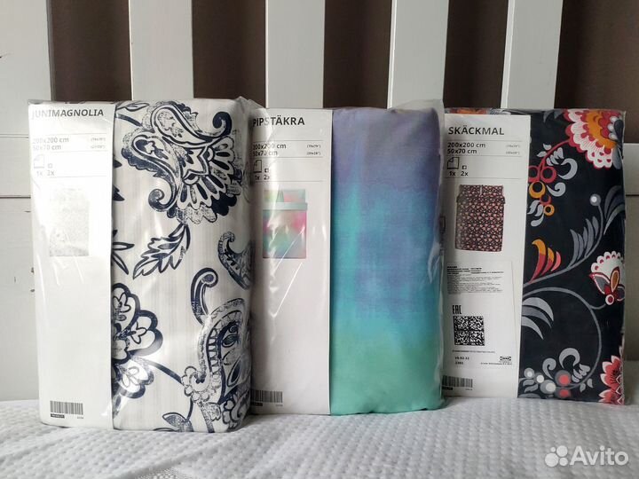 Постельное белье Икеа IKEA комплект новый