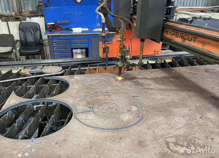 Плазменная резка листового металла