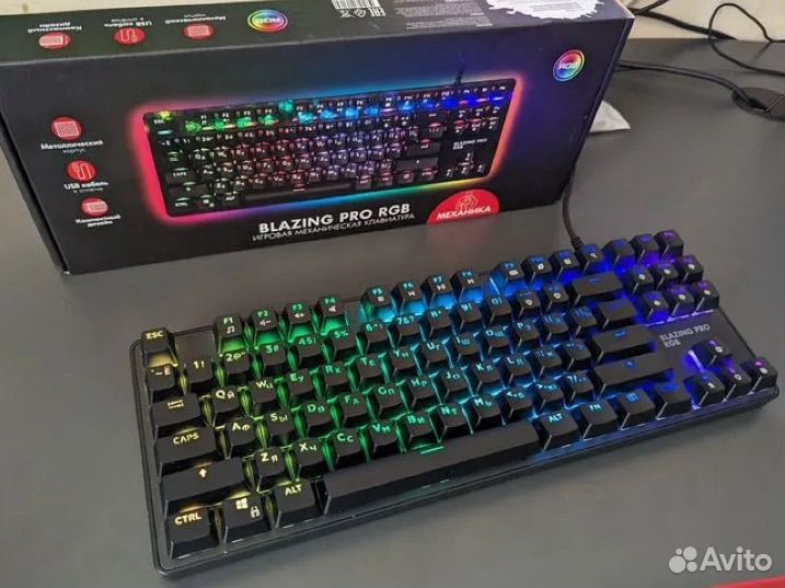Механическая игровая клавиатура Blazing Pro Rgb