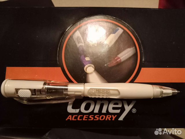 Ручка шариковая автоматическая с фонариком Coney