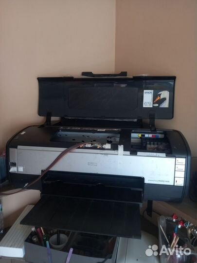 Принтер с снпч Epson stylus photo 1410