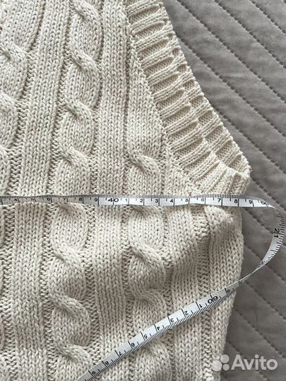 Жилет вязаный женский