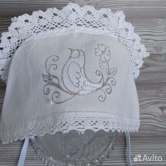 Крестильные головные уборы. Панама