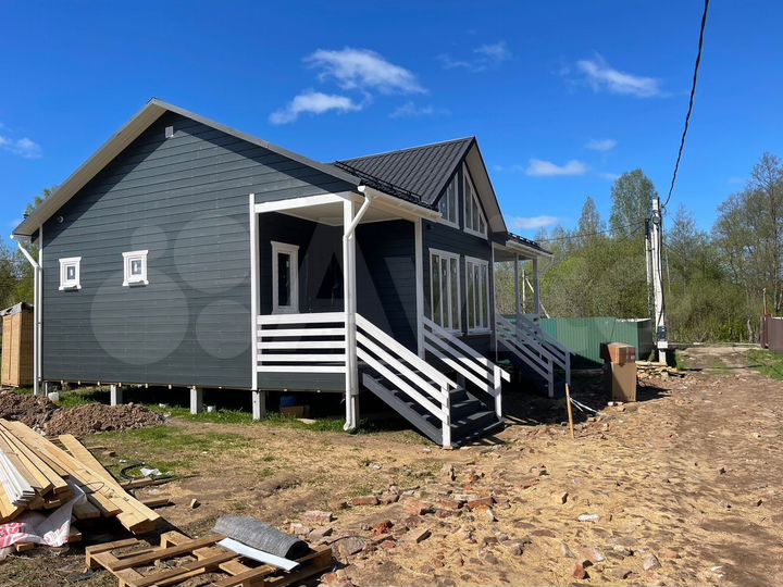 Дом 87,5 м² на участке 4,87 га