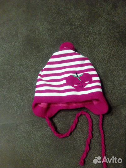 Новая демисезонная шапка р.44-46