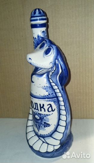 Набор штофов оригинал гжель ручной работы