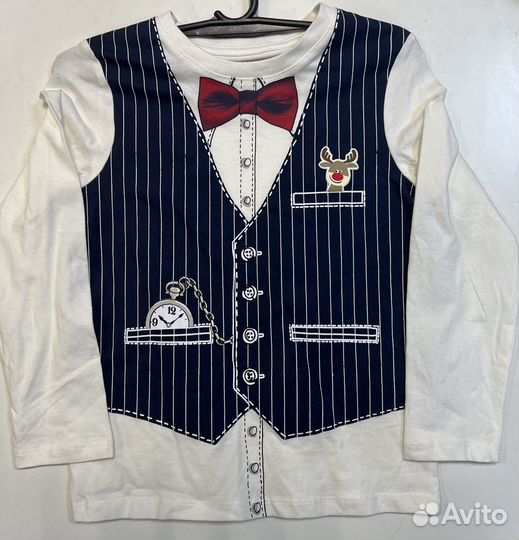 Лонгслив праздничный C&A 122см