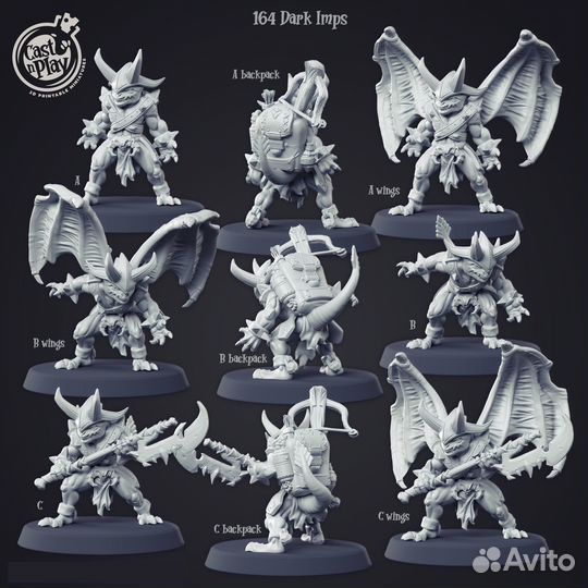 Миниатюры для DND Demon Hunters