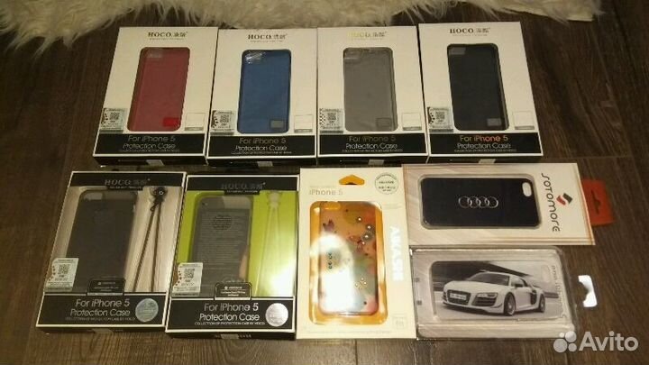 Чехлы бамперы накладки iPhone 5 5s