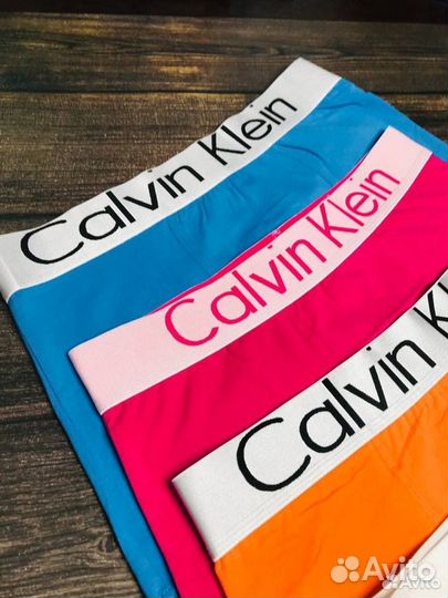 Трусы мужские боксеры Calvin Klein хлопок