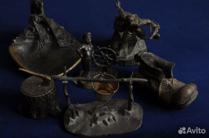 Бронзовые статуэтки, советские коллекционные