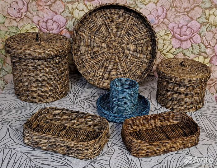 Плетеные корзины