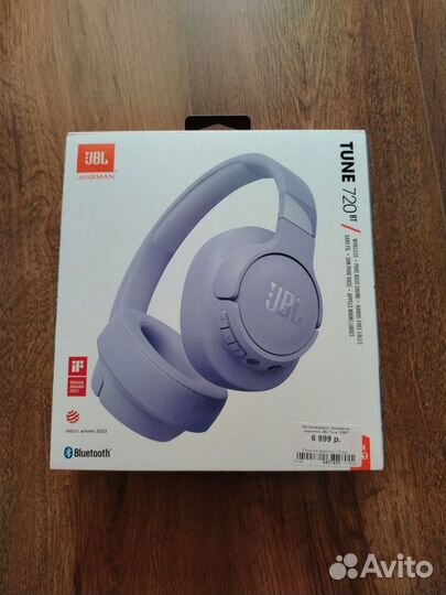 Новые наушники Jbl Tune 720bt