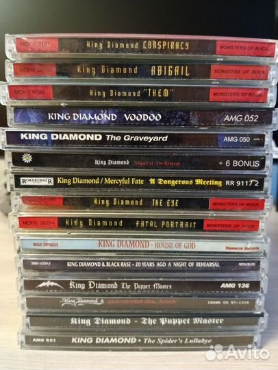Cd диски King Diamond 15 шт
