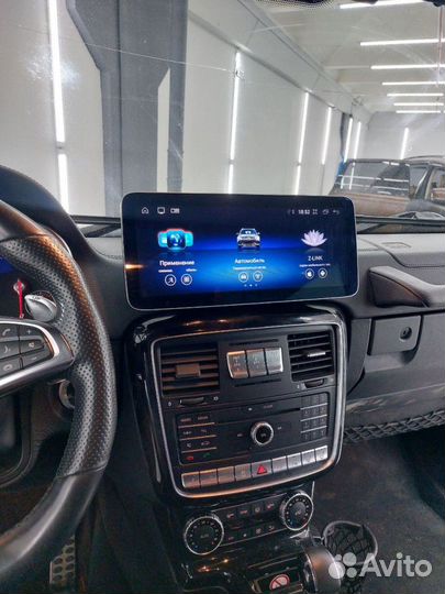 Штатная магнитoлa android для Mercedes Benz G