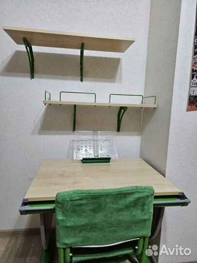 Детская растущая парта со стулом деми