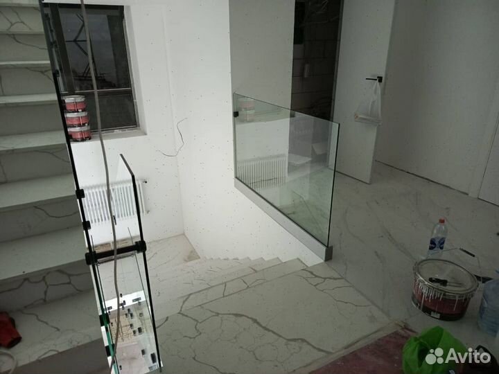 Перила из стекла Ограждения стеклянный