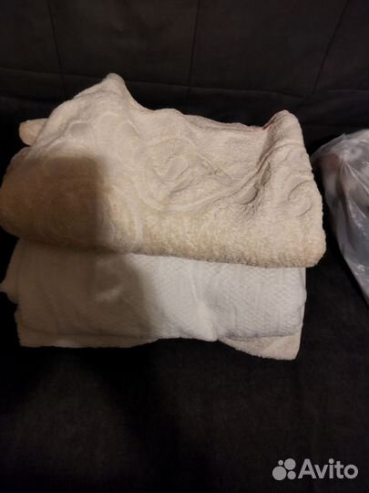 Полотенце банное махровое бу