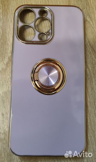 Чехол с кольцом-держателем для iPhone 14 pro max