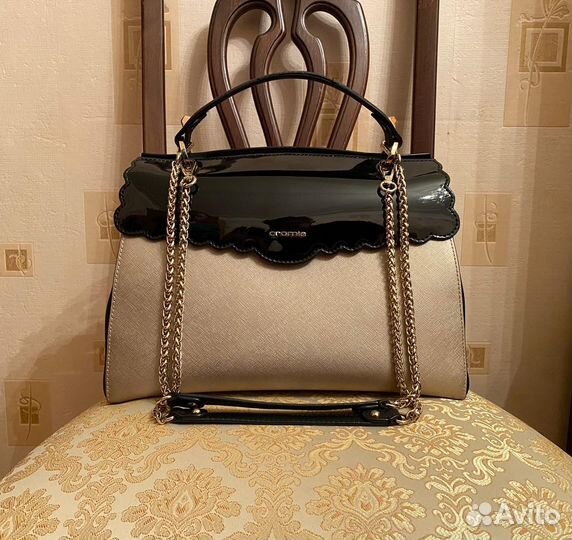 Сумка кожа/ лак. Италия