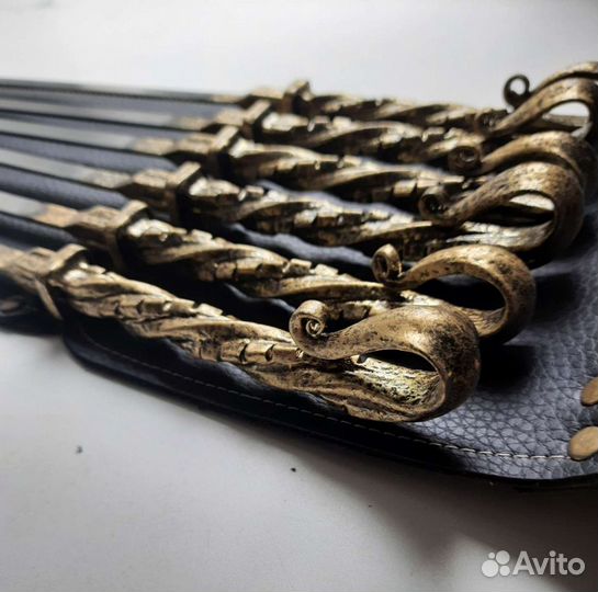 Шампура кованные ручка 45см