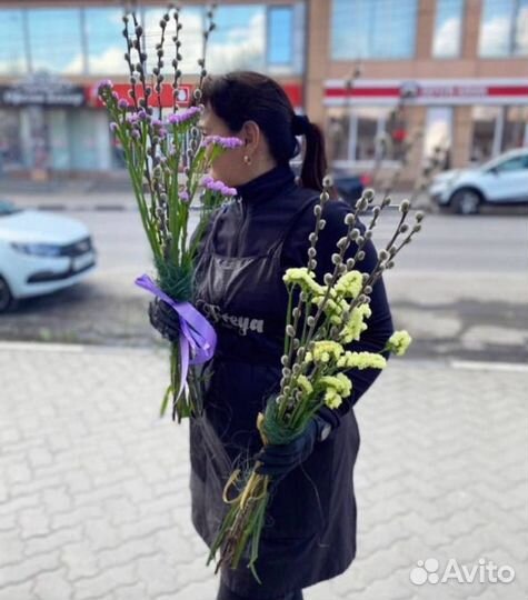 Букет цветов на Пасху