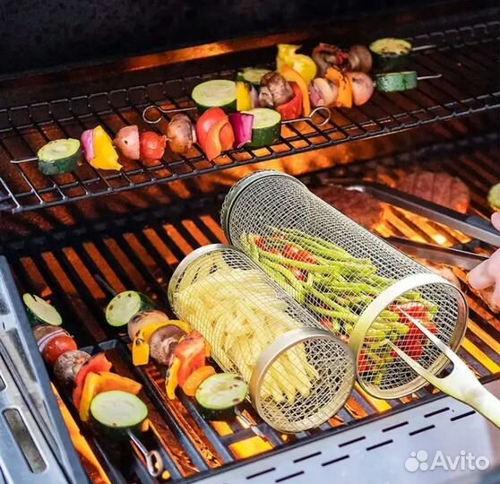 Цилиндр для гриля из нержавеюшей стали