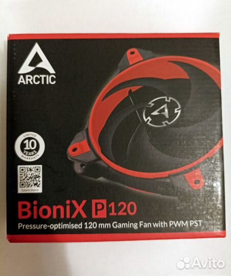 Вентилятор Arctic Cooling BioniX P120 (Red)