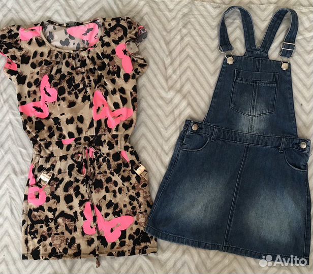 Вещи пакетом на девочку 122-128