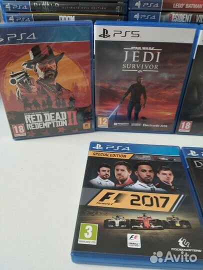 PS5 Oxide/ Jedi/ RDR/ Dishonored/ Formula 1