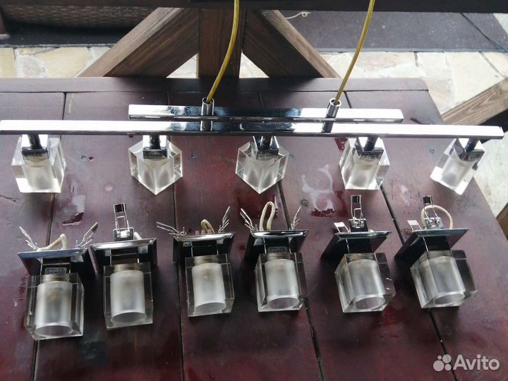 Светильник потолочный подвесной бу