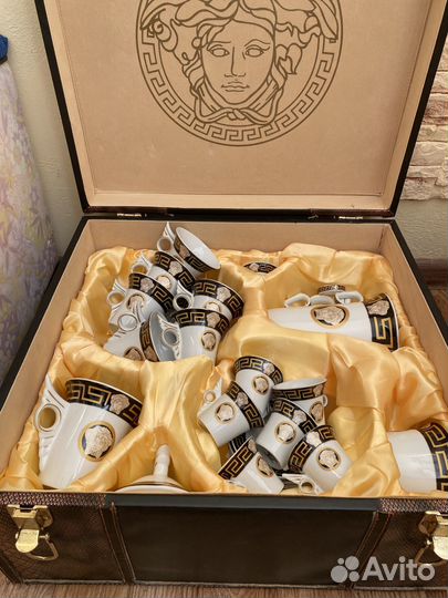 Подарочный набор чайной-кофейной посуды Versace