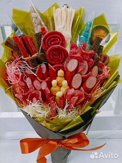 Съедобные букеты из любых продуктов