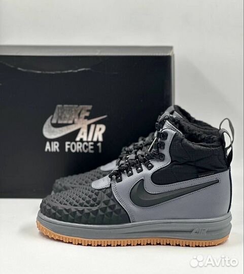 Nike Lunar Force 1 Duckboot Grey Black